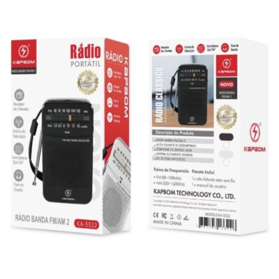 Radio Portatil FM/AM