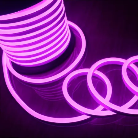 Fita LED neon 220V Metro - Roxa