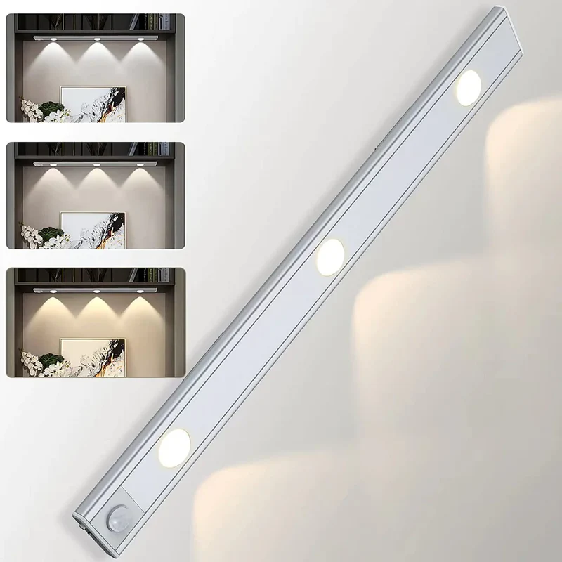 Luminaria LED Mini Lights 1W Preto 30CM 3000K/4000K/6500K