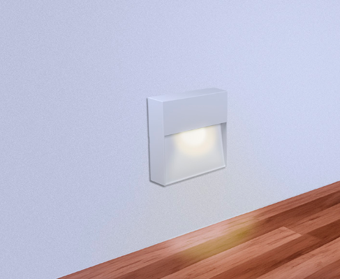 Balizador LED Parede 8W