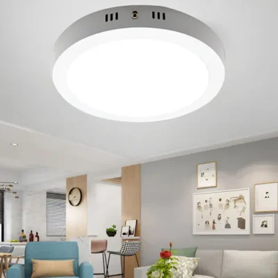 Painel Led Sobrepor Redondo 4000k 24w Neutro