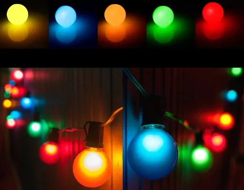 Cordão Luminoso Decorativo Colorido 5M 127v e 220v