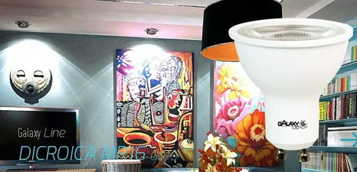 Lampada LED Dicroica 7W 2700W - Quente