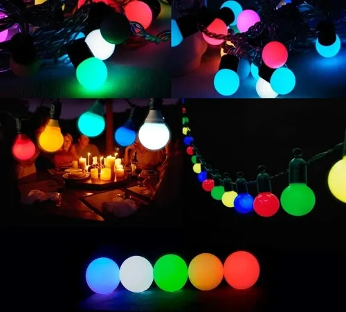 Varal de Luzes 20M 20 Soquetes Blindados