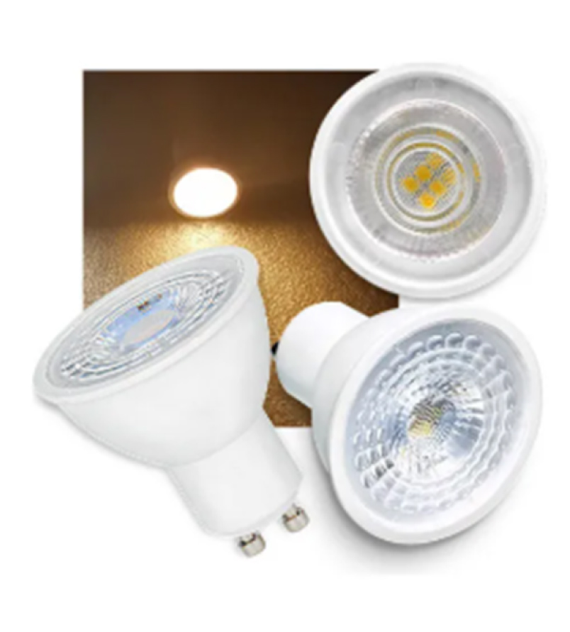 Lâmpada Dicroica LED MR16 6,5W 3000K/4000K/6000K