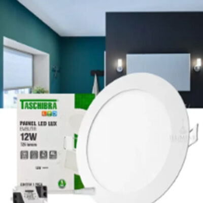 Painel Led 12W Embutir Redondo 3000k/4000k/6000k