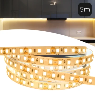 Fita 120LED 5M 25W 2700K - Quente