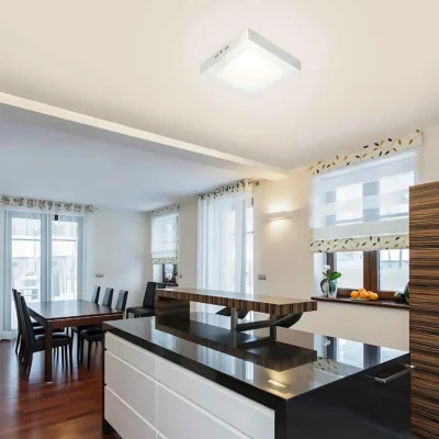 Painel Led Sobrepor Quadrado Blacklight Lys 6500k 24w Frio