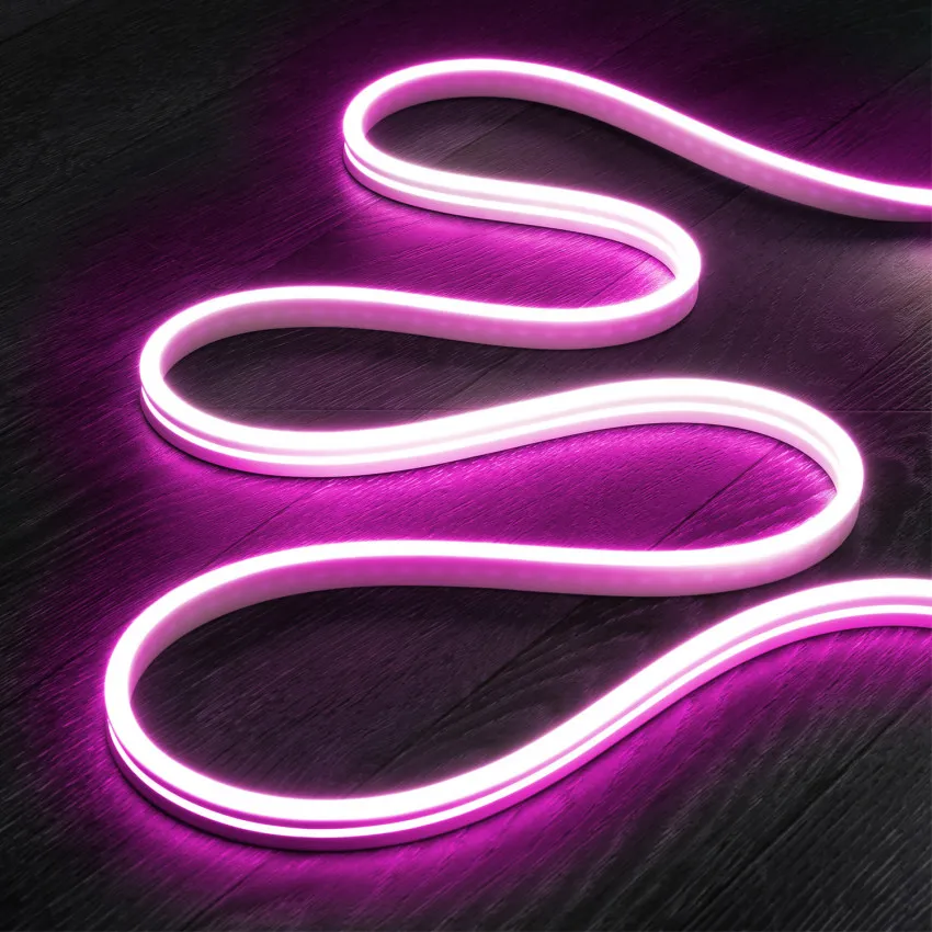 Fita LED Neon 220V Metro - Rosa