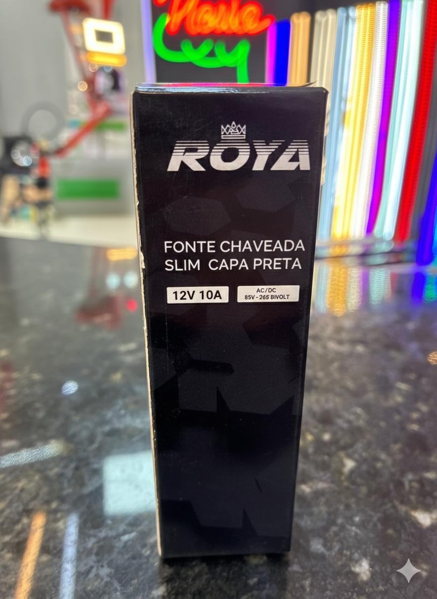 Fonte Chaveada Roya Capa Preta 10a