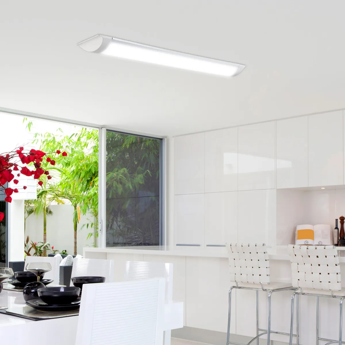 Luminaria LED Slim 30CM 9W 6500K - Fria