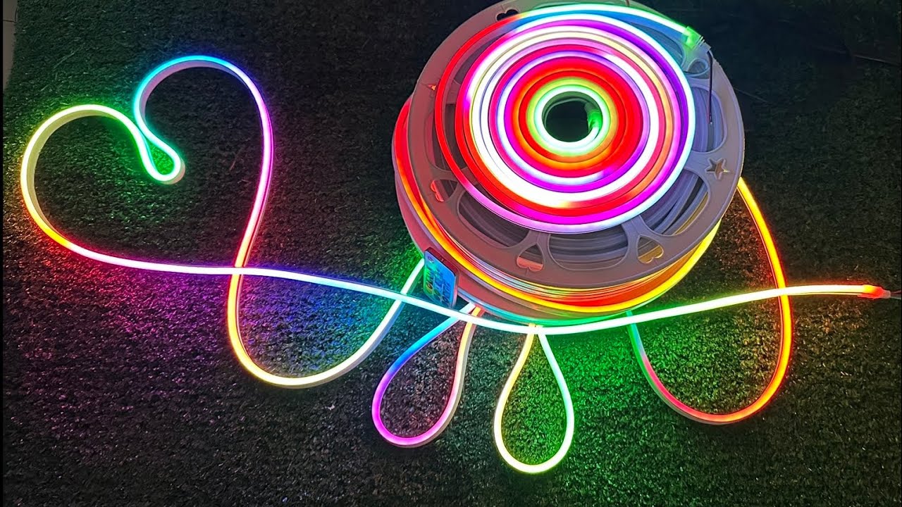 MANGUEIRA NEON RGB 110V E 220V- METRO