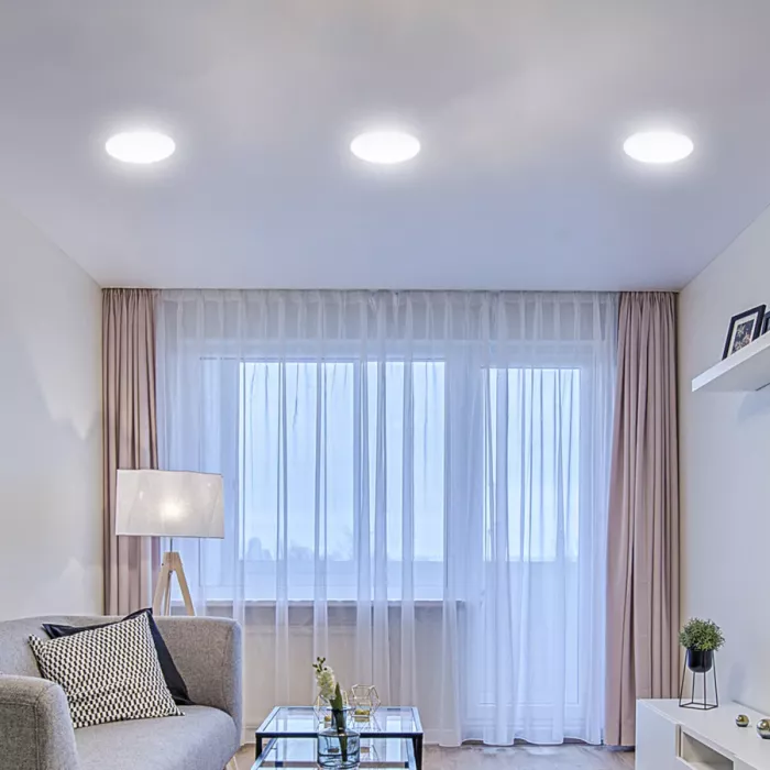 Painel LED Sobrepor Redondo 4000K 18W Neutro